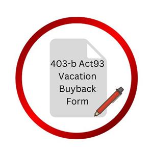 403b Vacation Buyback Form